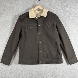 Heavy Cody James Barn Jacket Western Rancher Sherpa Lined Size Small